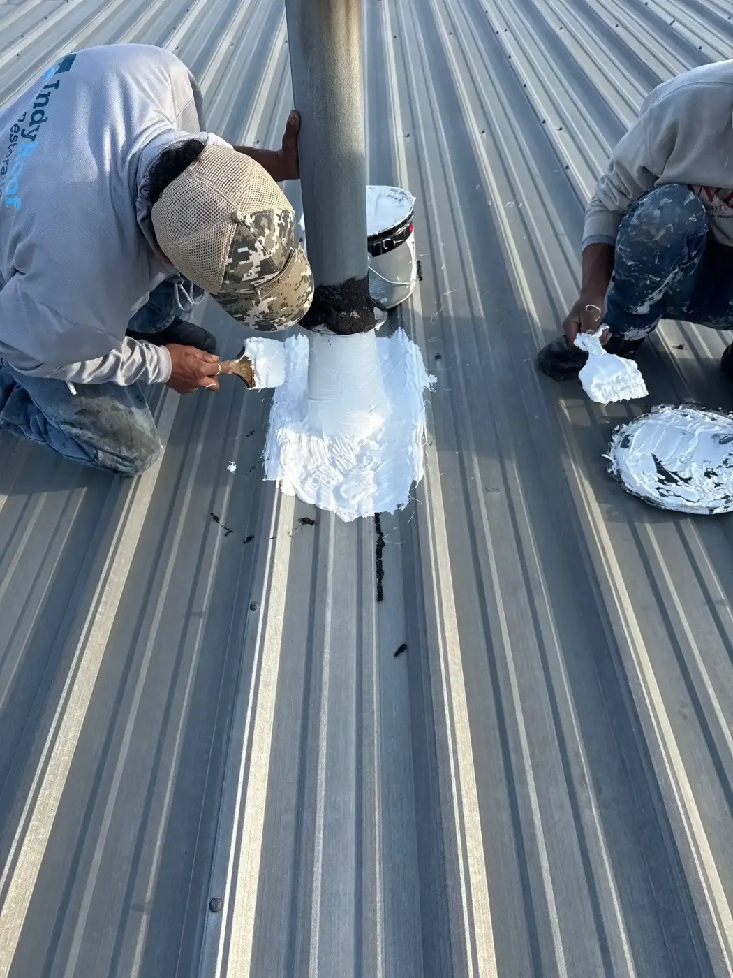 Membrane repair completed in Mount Comfort
