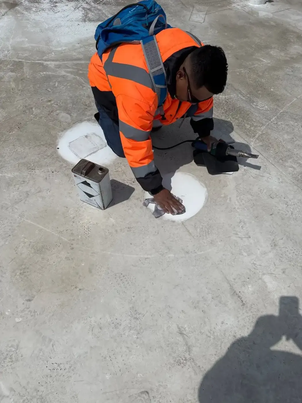 Flashing and seam work in Mount Comfort